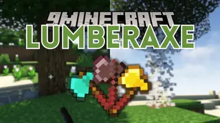 Lumberaxe Mod (1.21.4, 1.20.1) – Wood Harvesting