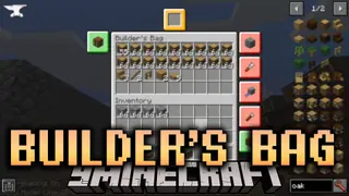 Builder's Bag Mod (1.12.2) – Resource Storage, Building Support