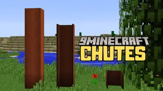 Chutes Mod (1.12.2) – Adds Wooden Chute and Wooden Entry Chute Blocks