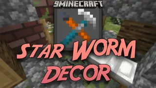 Star Worm Decor Mod (1.20.1, 1.18.2) – Blocks Beyond Basics