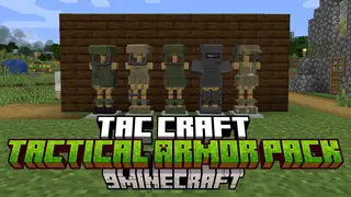 Tac Craft Tactical Armor Pack Mod (1.19.2, 1.16.5) – Modernize Minecraft Wardrobe