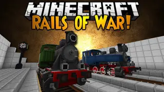 Rails of War Mod (1.12.2, 1.7.10) – A Twist on Railway Systems