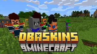 DBASkins Mod (1.7.10) – Dragon Ball Characters Only