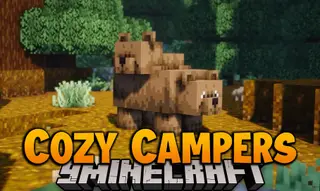 Cozy Campers Mod (1.21.1, 1.20.1) – New Mobs, Biome, Food