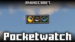 Pocketwatch Mod (1.21.1, 1.20.1) – View Compass And Clock Slots