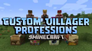 Custom Villager Professions Mod (1.20.1, 1.19.2) – Shape Your Villagers