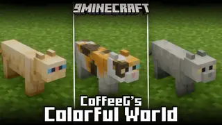 CoffeeG's Colorful World Mod (1.21.4, 1.20.1) – jeb_ Nametag For More Mobs
