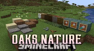 Oaks Nature Mod (1.19.2, 1.18.2) – New Blocks, Items, Decorative Elements