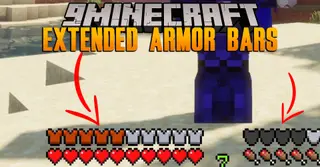 Extended Armor Bars Mod (1.17.1) – Extended Armor Display