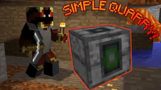 Simple Quarry Mod (1.21.4, 1.20.1) – Fueled, Powered Quarry