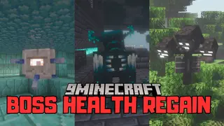 Boss Health Regain Mod (1.20.1, 1.19.2) – Restores Health to Specified Mobs