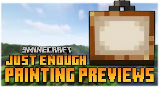 Just Enough Painting Previews Mod (1.21.1, 1.20.1) – Painting Preview