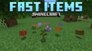 Fast Items Mod (1.21.4, 1.20.1) – 2D Rendering For Better Performance