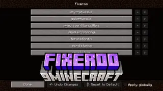 Fixeroo Mod (1.12.2) – Provides Various Bug Fixes and Minor Gameplay Tweaks