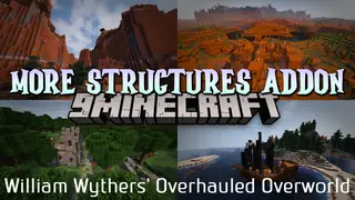 More Structures Add-on for William Wythers' Overhauled Overworld Mod (1.17.1, 1.16.5)