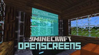 OpenScreens Mod (1.12.2) – Interactive Display Screens