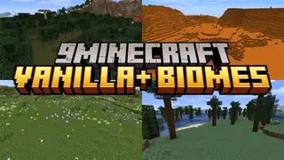 Vanilla+ Biomes Mod (1.17.1, 1.16.5) – 58 New Biomes