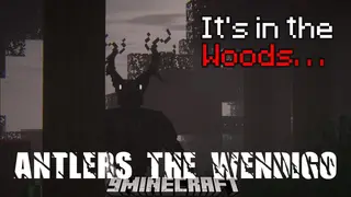 Antlers The Wendigo Mod (1.20.1, 1.19.2) – A Creepy Wendigo Monster