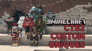 CTE2 Custom Uniques Mod (1.20.1) – Add More Custom Armor and Weapons