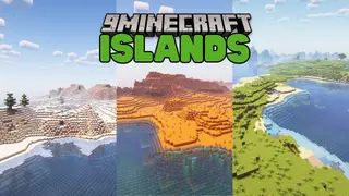 Islands Mod (1.17.1, 1.16.5) – Add New World Type with Vast Ocean