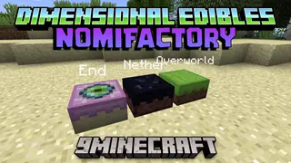 Dimensional Edibles: Nomifactory Edition Mod (1.12.2) – Cakes To Teleport To Other Dimensions