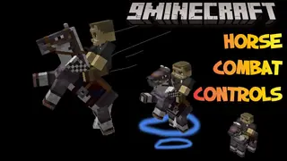 Horse Combat Controls Mod (1.21.4, 1.20.1) – Improved Horse Fighting