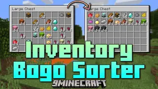 Inventory Bogo Sorter Mod (1.12.2) – Sorting, Scrolling, Tool Swapping