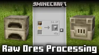 Raw Ores Processing Mod (1.21.3, 1.20.1) – Smelt Raw Ore Blocks Into Metal Blocks