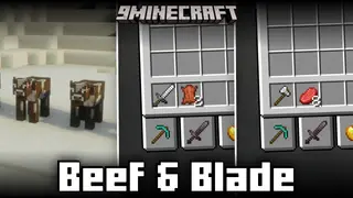 Beef & Blade Mod (1.21.1, 1.20.1) – Weapon Dependent Drop Rates For Beef & Leather