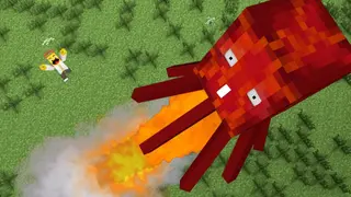 Rocket Squids Mod (1.16.5, 1.12.2) – Fire-Breathing Super Squids