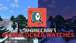 Overclocked Watches Mod (1.20.1) – Gold Watch, Diamond Watch, and Netherite Watch