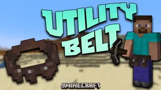 Utility Belt Mod (1.21.4, 1.20.1) – Additional Slots, Quick Switching