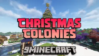 Christmas Colonies Mod (1.21.1, 1.20.1) – Holiday Decorations