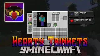 Hearty Trinkets Mod (1.20.1, 1.19.2) – Old Tinkers Heart Canisters