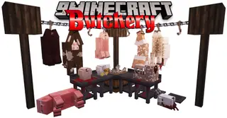 Butchery Mod (1.21.4, 1.20.1) – An Immersive Way of Harvesting Mobs