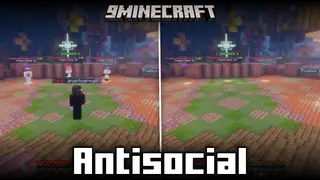 Antisocial Mod (1.21.1, 1.20.1) – Keybind To Toggle Rendering Of Other Players