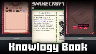 Knowlogy Book Mod (1.21.4, 1.21.1) – Expandable Wiki-Like book