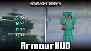 ArmourHUD Mod (1.21.1, 1.20.4) – HUD To Display Armor Durability
