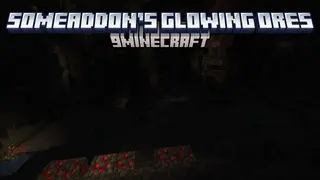 someaddon's Glowing Ores Mod (1.21.4, 1.20.1) – Light Up Your Mines