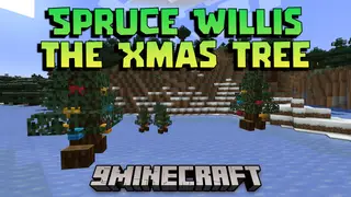 Spruce Willis The Xmas Tree Mod (1.21.4, 1.20.1) – Bring Holiday Cheer To Your Minecraft World
