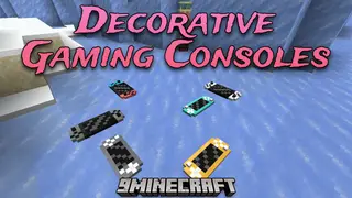 Decorative Gaming Consoles Mod (1.21.4, 1.20.1) – Deck Out Your Minecraft Home