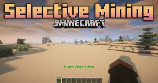 Selective Mining Mod (1.21.4, 1.20.1) – Mine Only What You Intend