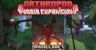 Arthropod Phobia Expansions Mod (1.21.1, 1.20.1) – Face Your Fears