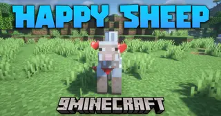 Happy Sheep Mod (1.21.4, 1.20.1) – Hearts And Regeneration
