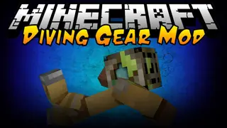 Simple Diving Gear Mod (1.21.3, 1.20.1) – Breathing Under Water Easily
