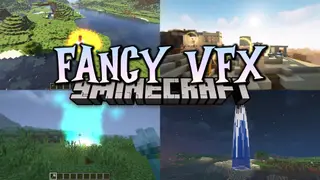 Fancy VFX Mod (1.20.4, 1.20.1) – Better Explosions, Lightnings, Shooting