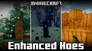 Enhanced Hoes Mod (1.21.4, 1.21.1) – Makes Hoes More Useful