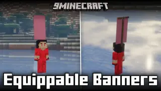 Equippable Banners Mod (1.21.3, 1.20.6) – Players Can Wear Banners