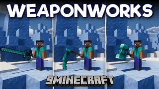 Weaponworks Mod (1.20.4, 1.20.1) – New Powerful Weapons