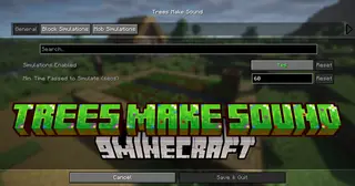 Trees Make Sound Mod (1.21.4, 1.20.1) – Lag-Free Chunk Simulation